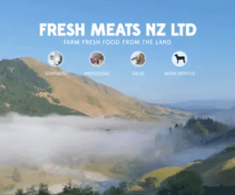 Freshmeatsnz.co.nz(Fresh Meats NZ) Screenshot