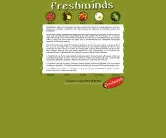 Freshminds.com(About Us) Screenshot