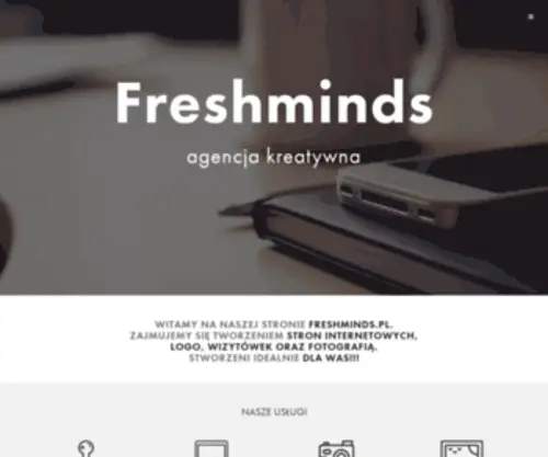 Freshminds.pl(Cena domeny: 2500 PLN (do negocjacji)) Screenshot