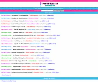 FreshMP3.in(Bhojpuri Mp3 Songs Free Download and new Bhojpuri Video) Screenshot