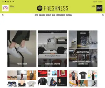 Freshnessmag.com(Freshness Mag) Screenshot