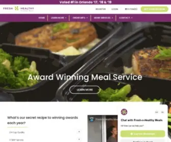 Freshnhealthymeals.com(Meal Prep Delivery Orlando) Screenshot