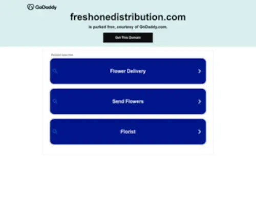 Freshonedistribution.com(Freshonedistribution) Screenshot