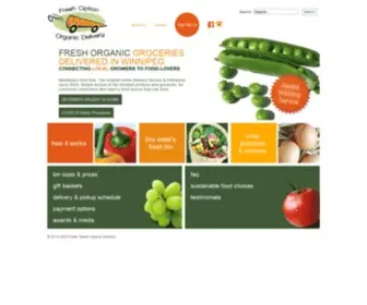 Freshoption.ca(Fresh Option Organic Delivery) Screenshot