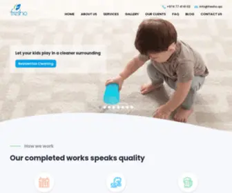 Fresho.qa(Fresho Cleaning Services) Screenshot