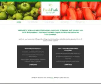 Freshpathadvisory.com(FreshPath Advisory) Screenshot