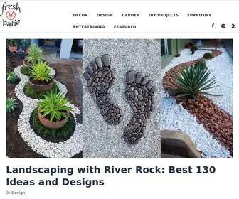 Freshpatio.com(Patio Designs and Garden Ideas) Screenshot
