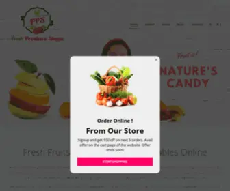 Freshproduceshoppe.com(Freshproduceshoppe) Screenshot