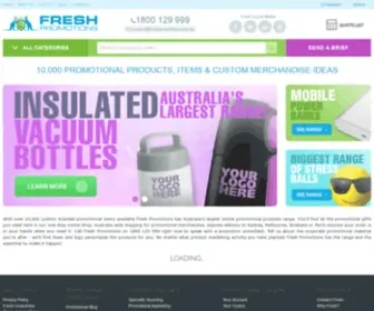Freshpromotions.com.au(Promotional Products Australia Merchandise & Items Custom Branded) Screenshot