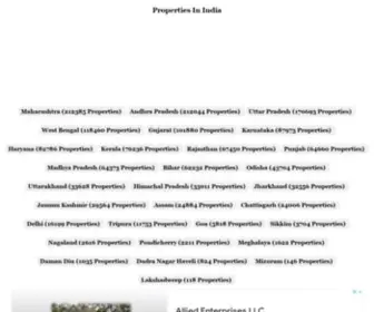 Freshpropertyinindia.com(New Properties in India) Screenshot