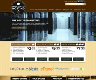 Freshroastedhosting.com(Fresh Roasted Hosting) Screenshot