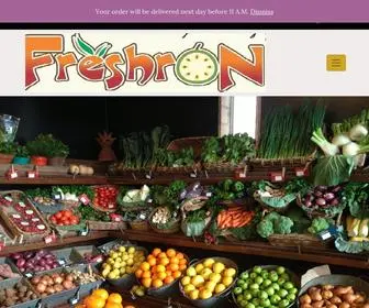 Freshron.com(Online fruits & vegetabeles in kota Rajasthan) Screenshot