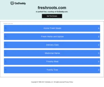 Freshroots.com(Freshroots) Screenshot