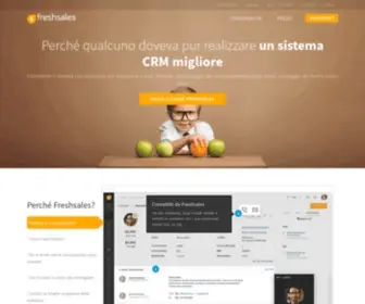 Freshsales.it(Sistema CRM per team di vendite altamente produttivi) Screenshot