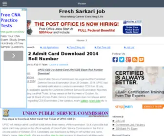 Freshsarkarijob.in(Fresh Sarkari Job) Screenshot