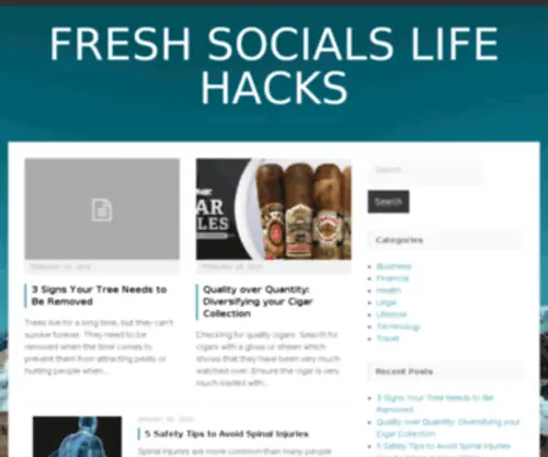 Freshsocials.com(Freshsocials) Screenshot
