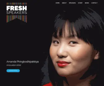 Freshspeakers.com(FRESH Speakers) Screenshot