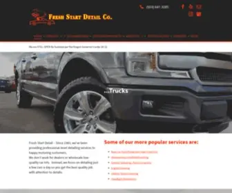 Freshstartdetail.com(Fresh Start Detail) Screenshot