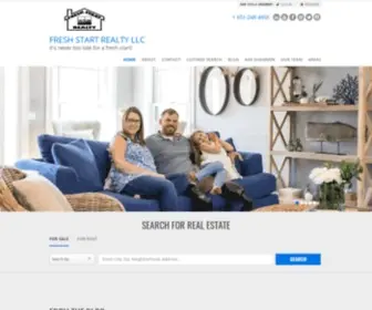 Freshstartrealtymn.com(FRESH START REALTY MN) Screenshot