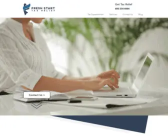 Freshstarttaxreliefservices.com(Tax Relief) Screenshot