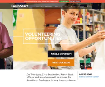 Freshstartweb.org.uk(Fresh Start) Screenshot