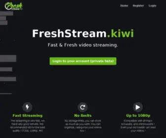 Freshstream.kiwi(Freshstream kiwi) Screenshot