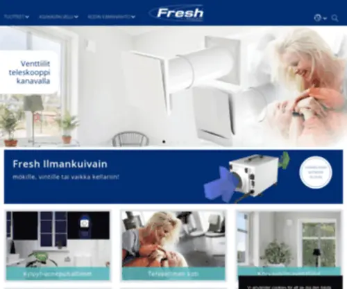 Freshsuomi.fi(Fresh) Screenshot