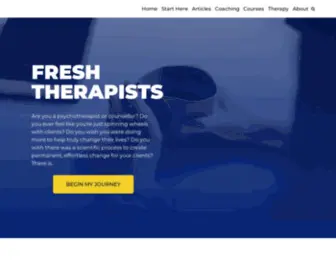 Freshtherapists.com(Fresh Therapists) Screenshot