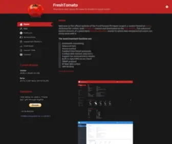 Freshtomato.org(Alternative open source firmware for Broadcom based routers) Screenshot