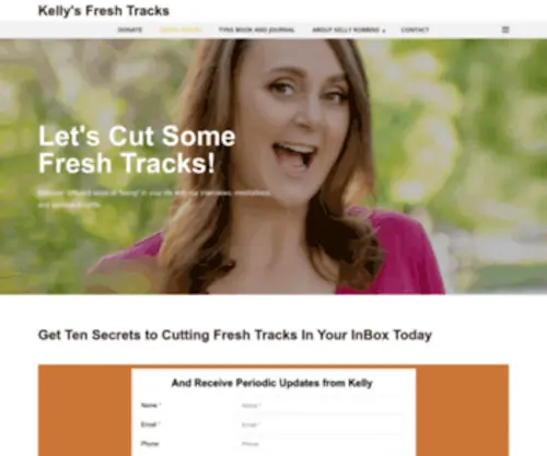 Freshtrackswithkellyrobbins.com(Fresh Tracks with Kelly Robbins) Screenshot