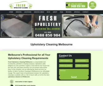 Freshupholsterycleaning.com.au(Upholstery Cleaning Melbourne) Screenshot