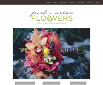 Freshurbanflowers.com(Fresh Urban Flowers) Screenshot