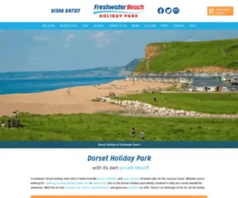 Freshwaterbeach.co.uk(Dorset Holiday Park) Screenshot