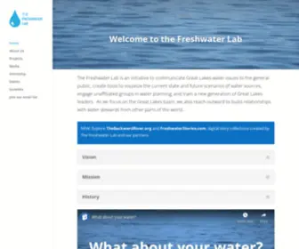 Freshwaterlab.org(Freshwaterlab) Screenshot