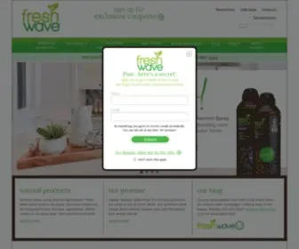 Freshwaveworks.com(Neutralize Odor with Home Odor Eliminators from Fresh Wave) Screenshot
