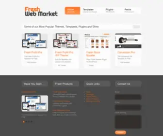 Freshwebmarket.com(Fresh Store Builder Templates) Screenshot