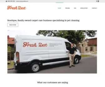 FreshZestcarpet.com.au(Do you desperately need a professional carpet cleaner) Screenshot