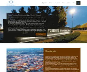 Fresno-Airport.net(Fresno Yosemite International Airport) Screenshot