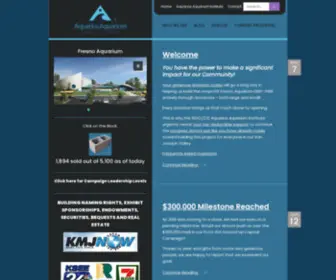 Fresnoaquarium.org(Fresno Aquarium) Screenshot