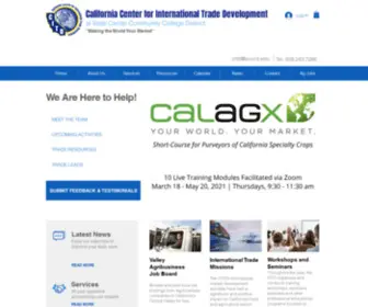 Fresnocitd.org(California Centers For International Trade Development) Screenshot