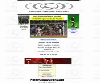 Fresnoindoorsoccer.us(Fresno Indoor Soccer) Screenshot