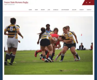 Fresnostatewomensrugby.com(Team P O W E R E D) Screenshot