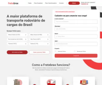 Fretebras.com.br(Seu frete de ida e volta) Screenshot