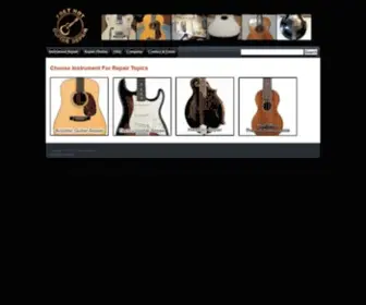 Fretnotguitarrepair.com(Guitar repair) Screenshot