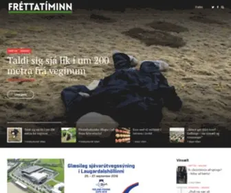 Frettatiminn.is(Frettatiminn) Screenshot