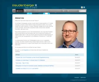 Freudenberger.it(About me) Screenshot