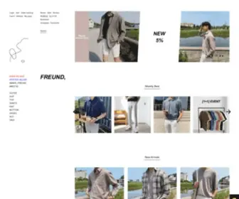 Freund.co.kr(프로인드) Screenshot