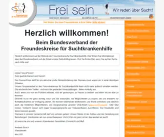 Freundeskreise-Sucht.de(Freundeskreise) Screenshot