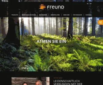 Freundgmbh.com(Freundgmbh) Screenshot