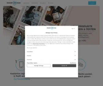 Freundin-Trendlounge.de(Die Community für kostenlose Produkttests und tolle Vorteilsangebote deiner Lieblingsmarken) Screenshot